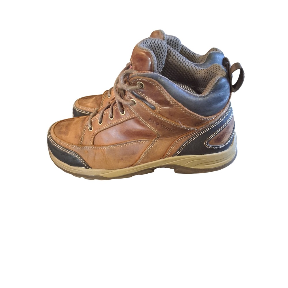 Red Wing 6692 Mens Brown Leather Steel Toe EH Work Boots Size 10 D